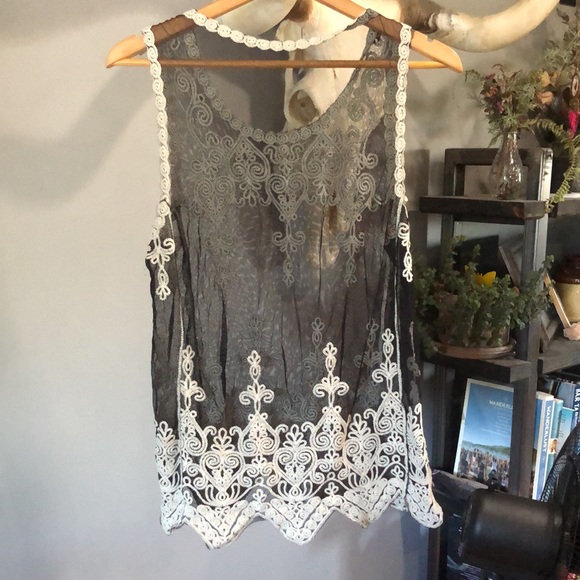 Mesh tank top - Picture 2 of 2